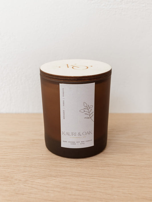 Bergamot, Tonka & Tobacco Candle